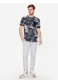 Lindbergh T-Shirt 30-420143 Granatowy Relaxed Fit. Kolor: niebieski. Materiał: bawełna #5