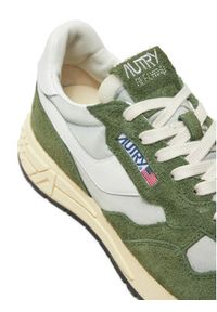 AUTRY Sneakersy WWLM HN04 Zielony. Kolor: zielony. Materiał: skóra, zamsz