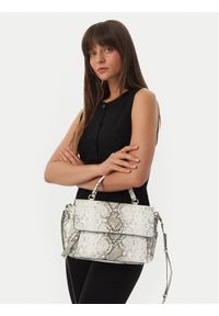 Guess Torebka Devon HWKG97 45200 Kremowy. Kolor: kremowy. Materiał: skórzane #1