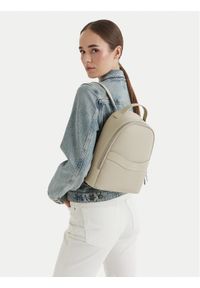 Armani Exchange Plecak XW000924 AF13676 U6275 Beżowy. Kolor: beżowy. Materiał: skóra #1