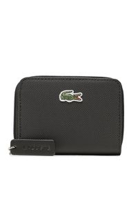 Mały Portfel Damski Lacoste. Kolor: czarny #1