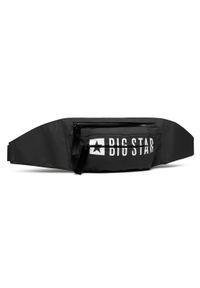 Big-Star - Saszetka nerka BIG STAR - HH574093 Black. Kolor: czarny. Materiał: skóra #1