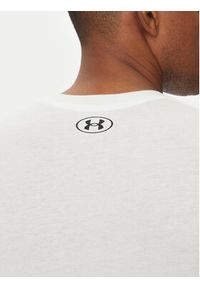 Under Armour T-Shirt Stacked Logo SS 6000211 Biały Loose Fit. Kolor: biały. Materiał: bawełna, syntetyk #3