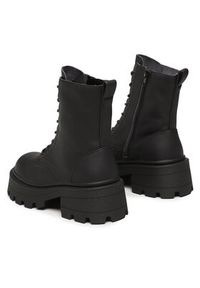 only - ONLY Trapery 15304974 Czarny. Kolor: czarny. Materiał: skóra #2