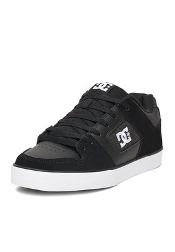 DC Sneakersy EO-PURE DC01782006 Czarny. Kolor: czarny. Materiał: nubuk, skóra