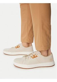 Timberland Sneakersy TB0A6A2DAAJ1 Beżowy. Kolor: beżowy. Materiał: nubuk, skóra #5