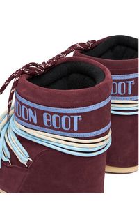 Moon Boot Śniegowce 80D1409670 Bordowy. Kolor: czerwony. Materiał: skóra, zamsz #6