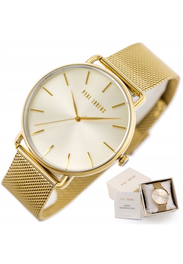 Zegarek Paul Lorens ZEGAREK DAMSKI PAUL LORENS - PL13032B-4D1 + BOX +GRAWER