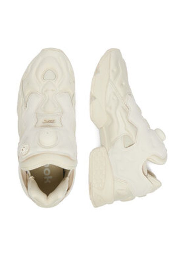 Reebok Sneakersy EO-INSTAPUMP SILVER 100261808 Écru. Kolor: kremowy. Materiał: materiał