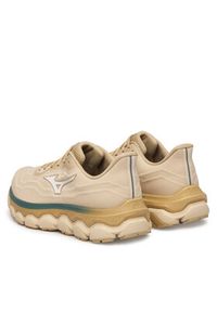Mizuno Buty do biegania Wave Horizon 9 J1GC2626 03 Beżowy. Kolor: beżowy. Materiał: materiał. Model: Mizuno Wave #6