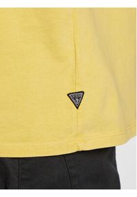 Guess T-Shirt Queen M3RI1U KBDL0 Żółty Regular Fit. Kolor: żółty. Materiał: bawełna #3