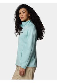 columbia - Sweter damski Columbia Sweater Weather II. Typ kołnierza: polo. Kolor: zielony