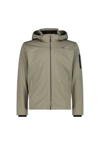 Kurtka męska turystyczna CMP 39A5027. Typ kołnierza: kaptur. Kolor: brązowy. Materiał: softshell. Sport: turystyka piesza #1