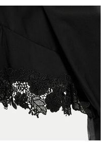 TwinSet - TWINSET Sukienka koszulowa 241TT2281 Czarny Regular Fit. Kolor: czarny. Materiał: bawełna. Typ sukienki: koszulowe