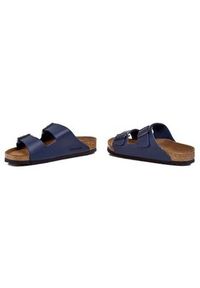 Birkenstock Klapki Arizona 051061 Granatowy. Kolor: niebieski. Materiał: skóra #3