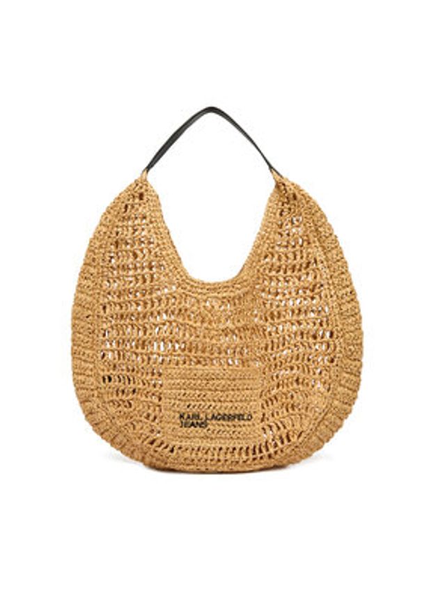 Karl Lagerfeld Jeans Torebka B2W50050 Beżowy. Kolor: beżowy