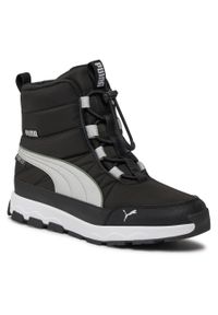 Śniegowce Puma Evolve Boot Puretex Jr 392647 02 Puma Black-Ash Gray-Puma White. Kolor: czarny