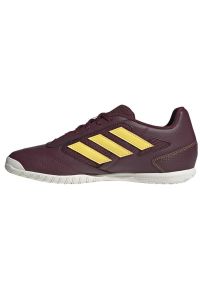 Adidas - Buty piłkarskie adidas Super Sala 2 In IE7554 czerwone. Zapięcie: sznurówki. Kolor: czerwony. Materiał: syntetyk, guma. Sport: piłka nożna