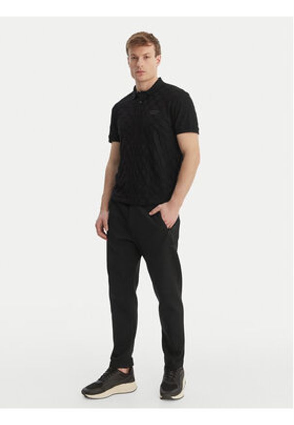 BOSS Polo PS Spirit 70 50559802 Czarny Regular Fit. Typ kołnierza: polo. Kolor: czarny. Materiał: bawełna