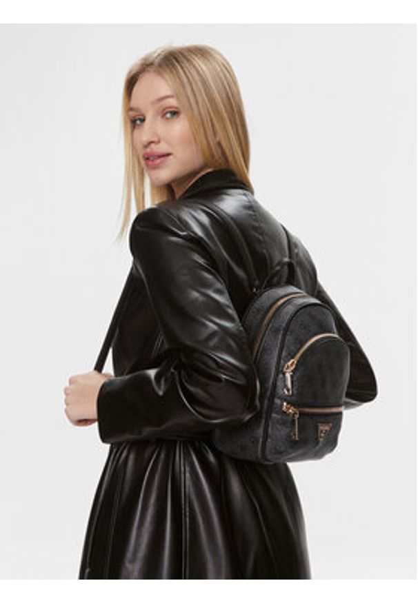 Guess Plecak HWSG69 94320 Czarny. Kolor: czarny. Materiał: skóra