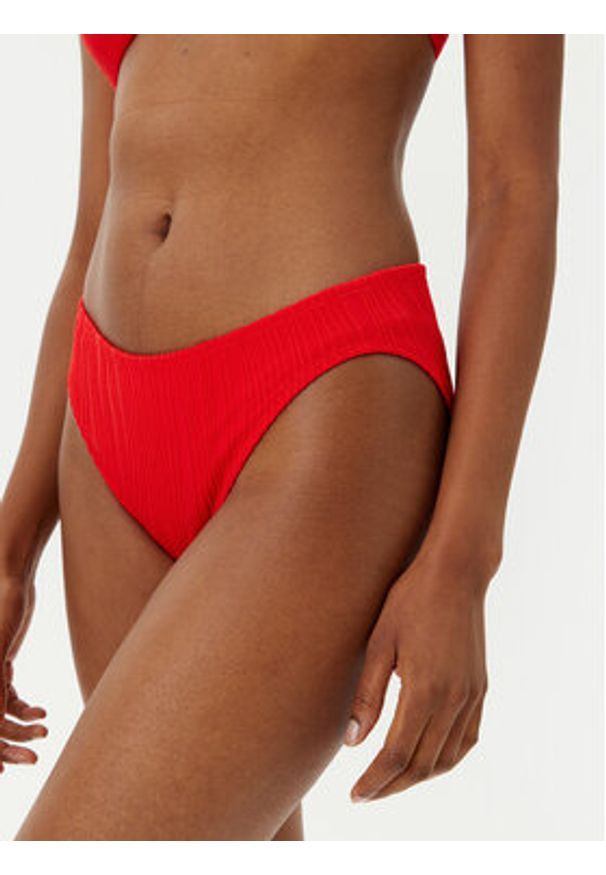 Chantelle Dół od bikini C12VA0 Czerwony. Kolor: czerwony. Materiał: syntetyk