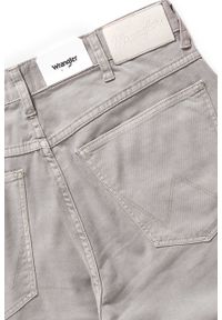 Wrangler - WRANGLER SPODNIE MĘSKIE LARSTON STONE GREY W18SHD14T. Materiał: materiał #4