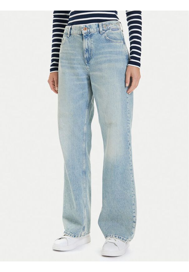 Mustang Jeansy Madison 1016929 Niebieski Wide Fit. Kolor: niebieski