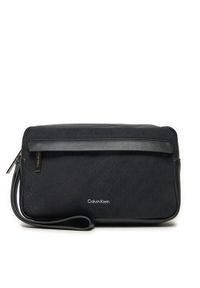 Calvin Klein Kosmetyczka K50K512799 Czarny. Kolor: czarny. Materiał: skóra