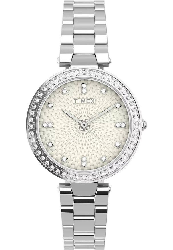 Zegarek Timex Zegarek Timex Adorn TW2V45000 damski cyrkonie