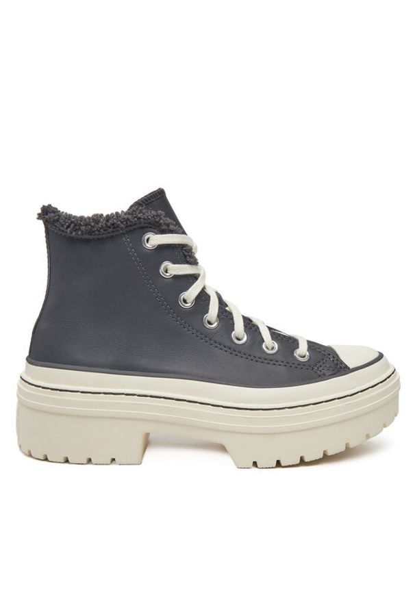 Converse Trampki Chuck Taylor All Star Lugged Heel Sherpa A10152C 094 Granatowy. Kolor: niebieski. Materiał: materiał