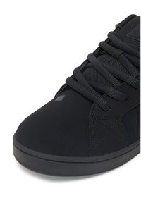 DC Shoes Sneakersy NET 302361-3BK Czarny. Kolor: czarny. Materiał: materiał #4