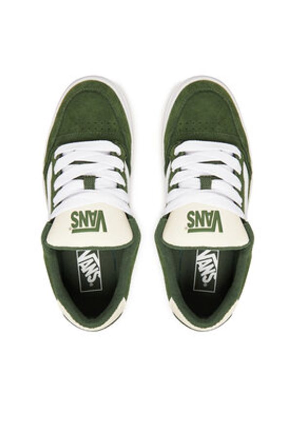 Vans Sneakersy Hylane VN000D1JKGR1 Khaki. Kolor: brązowy. Materiał: zamsz, skóra