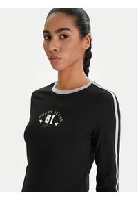 Guess Jeans Bluzka W6RI17 J1314 Czarny Regular Fit. Kolor: czarny. Materiał: bawełna #2