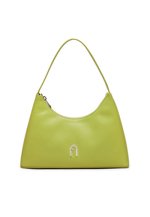 Furla Torebka Diamante WB00782 AX0733 3108S Zielony. Kolor: zielony. Materiał: skórzane