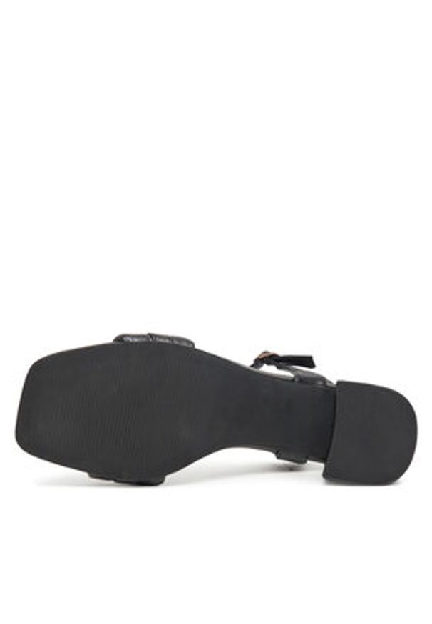 MEXX Sandały R24SS944932a Czarny. Kolor: czarny. Materiał: materiał, syntetyk