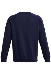 Under Armour - Bluza Męska Polar Dekolt W Szpic. Kolor: fioletowy. Materiał: polar