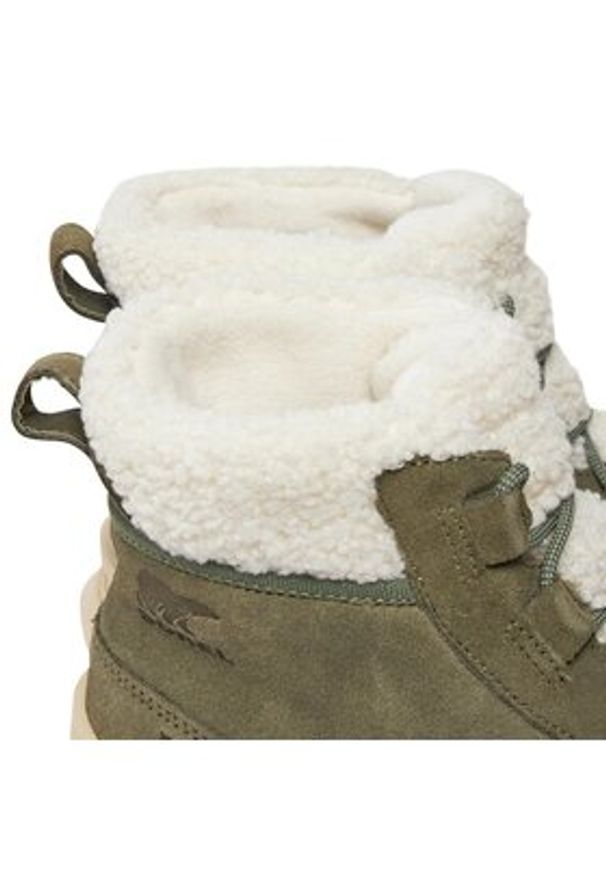 sorel - Sorel Botki Explorer Next™ Carnival Wp NL5026-397 Zielony. Kolor: zielony. Materiał: skóra, zamsz