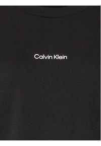 Calvin Klein Curve Bluza Inclu Micro Logo K20K205472 Czarny Regular Fit. Kolor: czarny. Materiał: bawełna