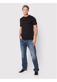 Guess T-Shirt M2BP47 K7HD0 Czarny Regular Fit. Kolor: czarny. Materiał: bawełna