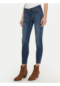 Lee Jeansy Scarlett 112111825 Niebieski Slim Fit. Kolor: niebieski