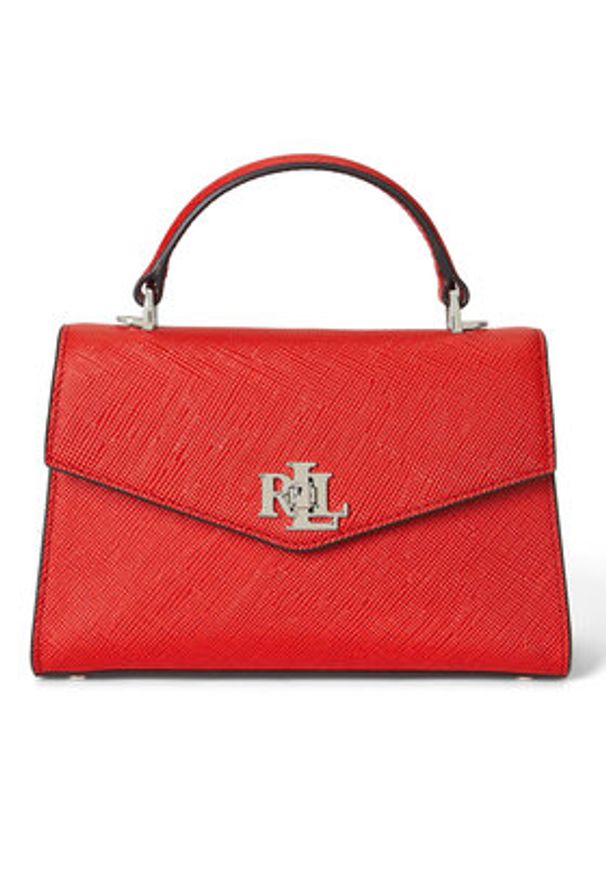 Lauren Ralph Lauren - LAUREN RALPH LAUREN Torebka 431966765006 Czerwony. Kolor: czerwony. Materiał: skórzane