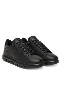 Karl Lagerfeld - KARL LAGERFELD Sneakersy KL54519A Czarny. Kolor: czarny. Materiał: skóra #5