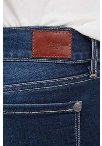 Pepe Jeans jeansy Soho damskie kolor granatowy. Kolor: niebieski #4
