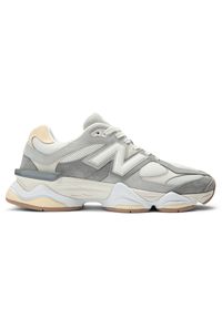 Buty unisex New Balance U9060AUB – szare. Kolor: szary. Materiał: guma, syntetyk, skóra, materiał. Szerokość cholewki: normalna. Sport: turystyka piesza