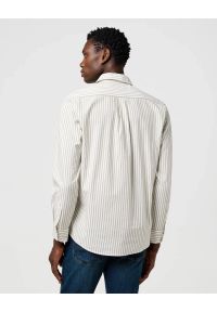 Wrangler - MESKA KOSZULA WRANGLER 1 PKT SHIRT GREEN OXFORD 112371616 #4