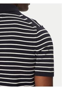 TOMMY HILFIGER - Tommy Hilfiger Polo Essential Cotton Knitted Polo MW0MW37396 Granatowy Regular Fit. Typ kołnierza: polo. Kolor: niebieski. Materiał: bawełna #4
