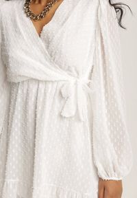 Renee - Biała Sukienka Savagale. Kolor: biały #2