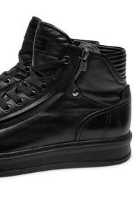 Fabi Sneakersy FU0364 Czarny. Kolor: czarny. Materiał: skóra #4