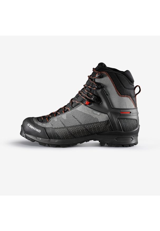 SIMOND - Buty trekkingowe męskie Simond MT500 Matryxevo. Wysokość cholewki: przed kolano. Kolor: wielokolorowy, czerwony, brązowy, pomarańczowy. Materiał: kauczuk, materiał. Szerokość cholewki: normalna. Sport: turystyka piesza, wspinaczka