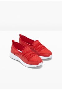 Sneakersy z pianką "youfoam" bonprix czerwony koralowy. Kolor: różowy. Materiał: materiał, syntetyk #3